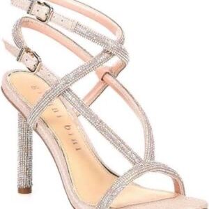bling strappi heel- gianni bini juniaa worn once
